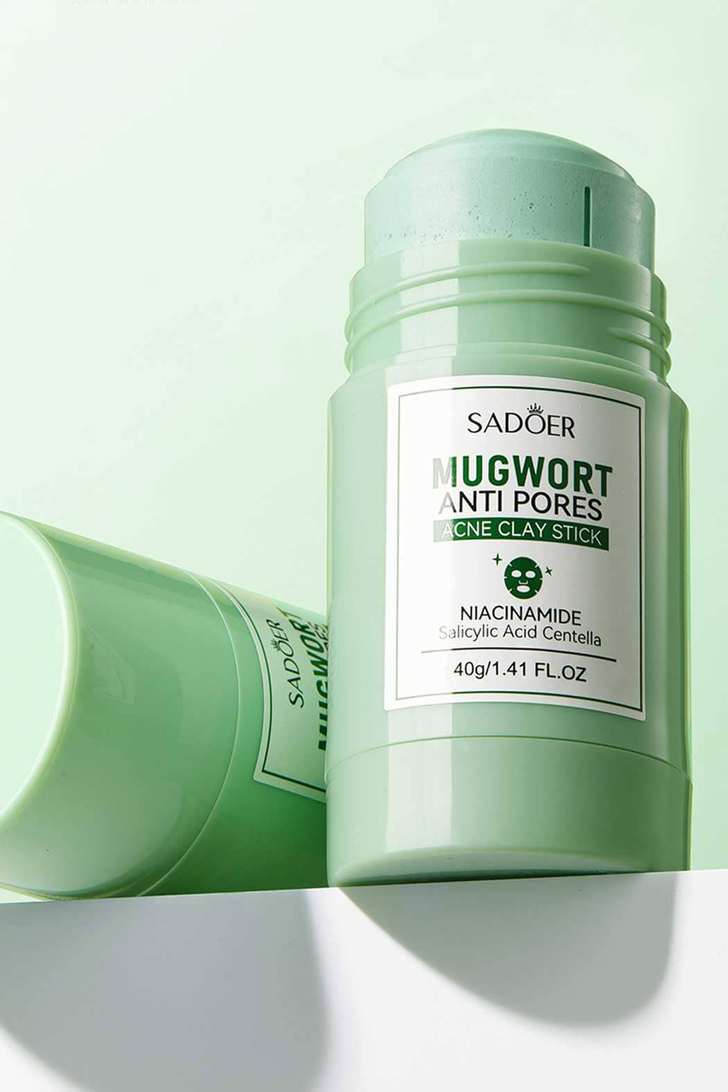 Sadoer Mugwort Anti Pores Acne Clay Stick - 40g