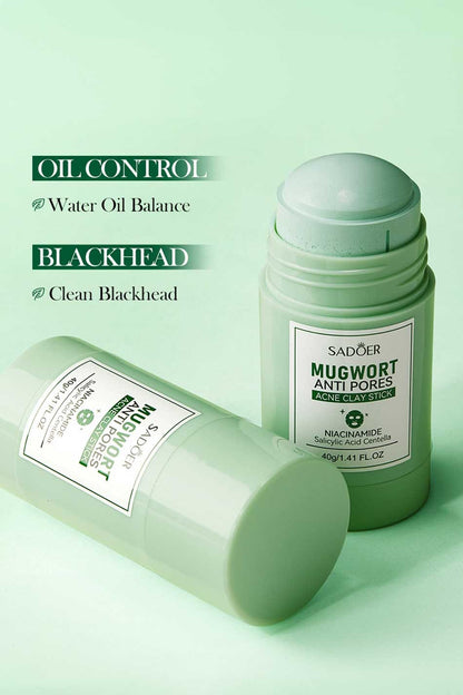 Sadoer Mugwort Anti Pores Acne Clay Stick - 40g