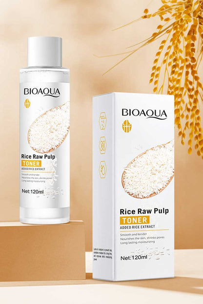 Bioaqua Rice Raw Pulp Face Toner - 120ml
