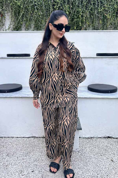 East West Women’s Tiger Co-Ord Set