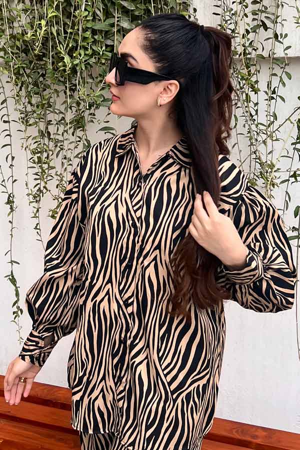 East West Women’s Tiger Co-Ord Set