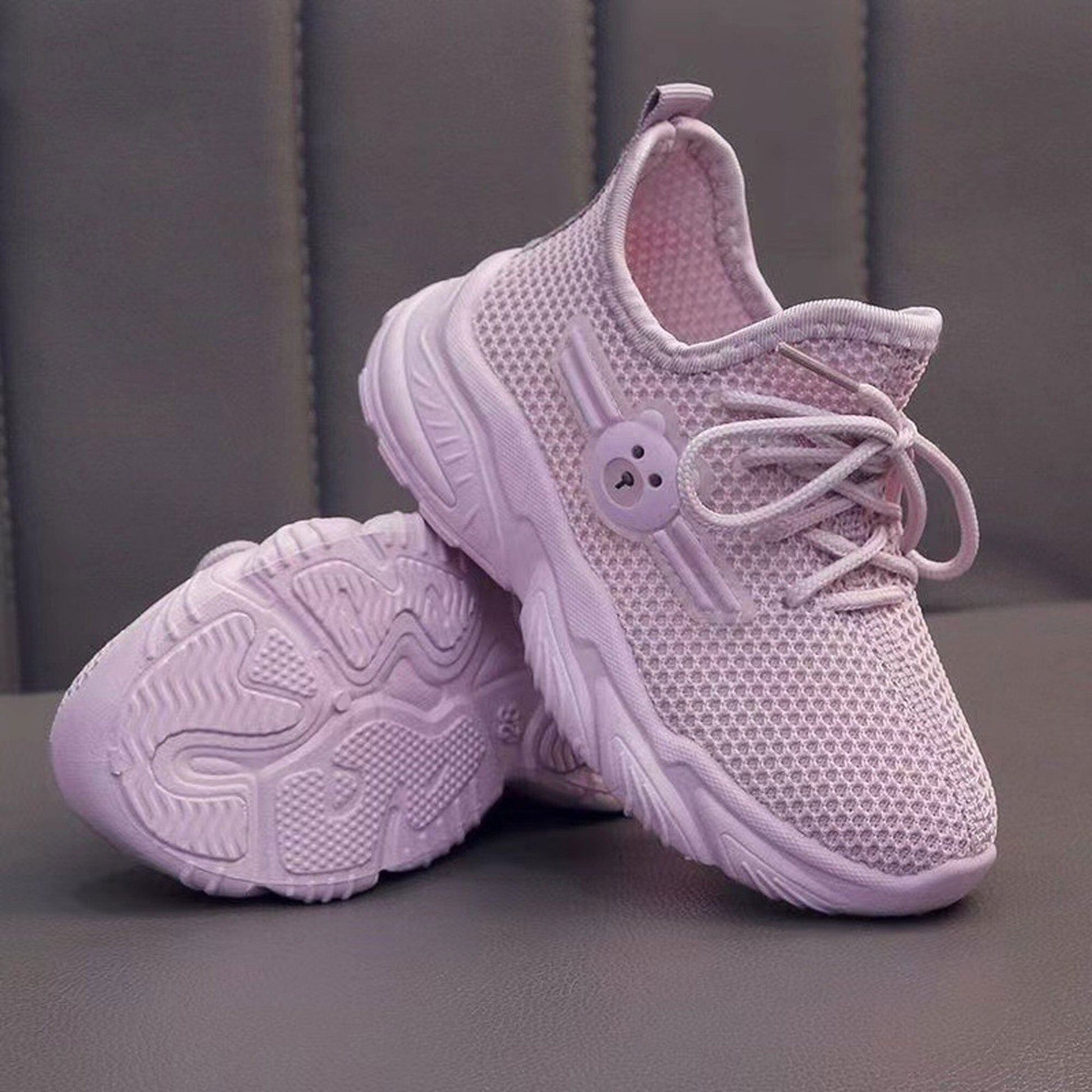 Kid's Korean Version Mesh Classic Sneakers Boy's Shoes Sunshine China Lilac EUR 26 