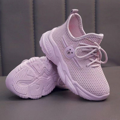 Kid's Korean Version Mesh Classic Sneakers Boy's Shoes Sunshine China Lilac EUR 26 