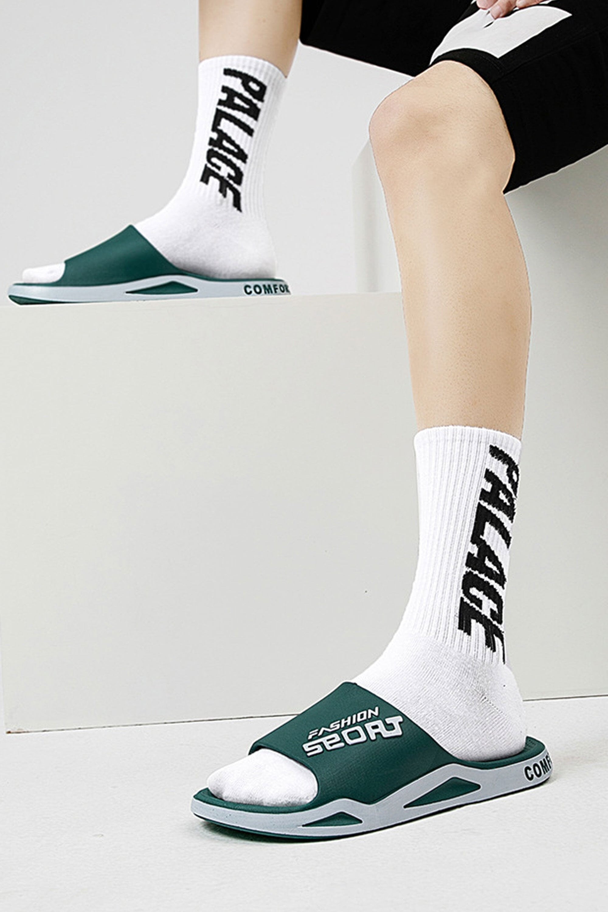 Men's Non Slip Thick Soled Slippers Men's Shoes Sunshine China