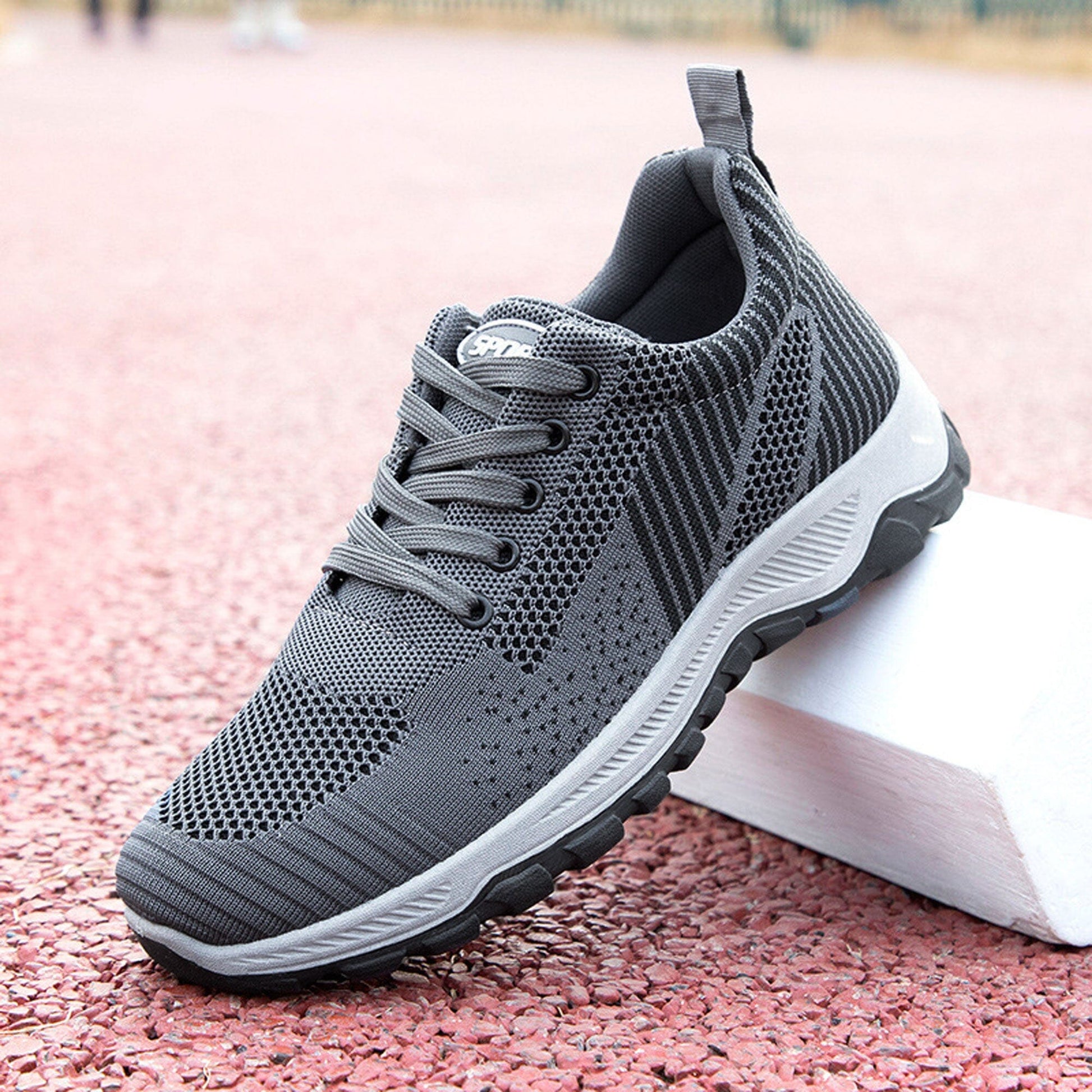 Sport Men's Fashionable Mesh Comfort Shoes Men's Shoes Sunshine China Graphite EUR 39 