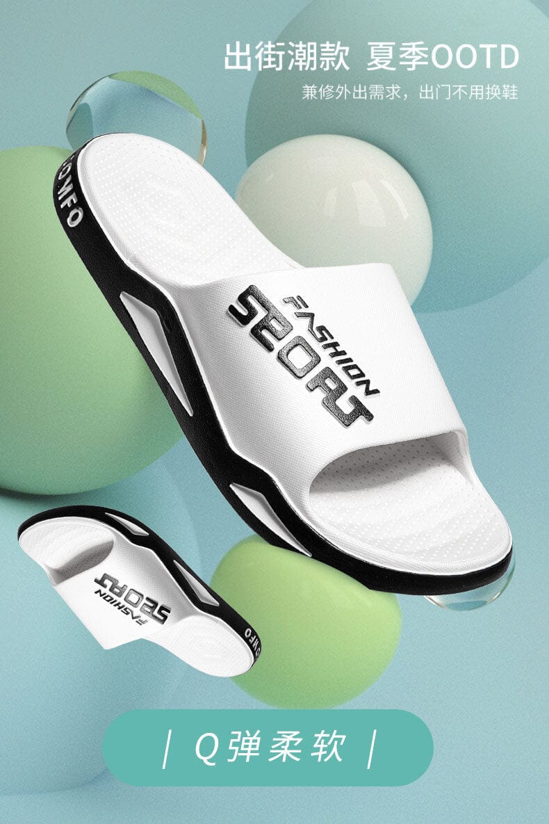 Men's Non Slip Thick Soled Slippers Men's Shoes Sunshine China