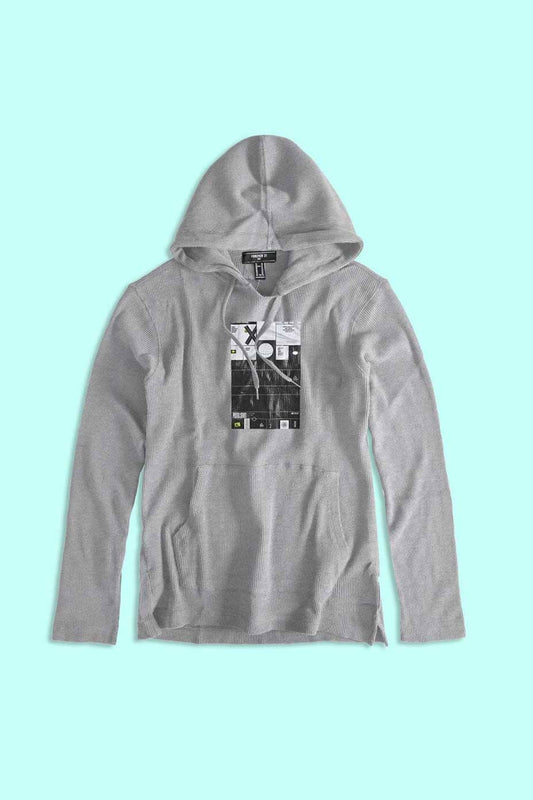 Forever Men's Poster Series Printed Pullover Hoodie