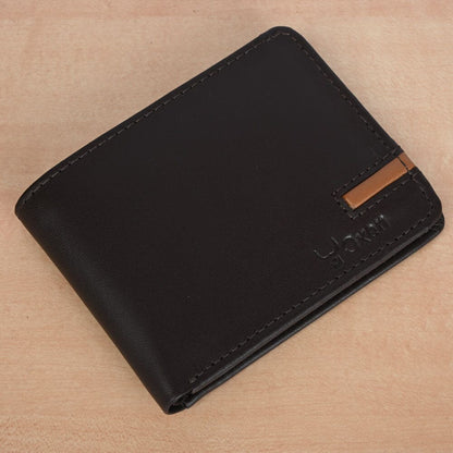 Oxenhide DF-1 Men's Genuine Leather Wallet Wallet Oxenhide Sale Basis Brown 