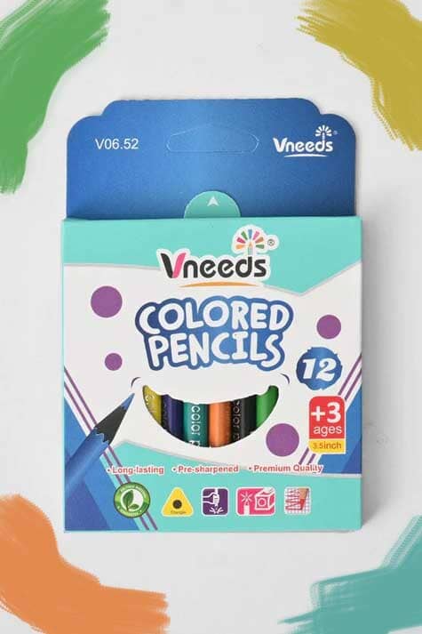 Kid's V-Needs Pencil Color Set - Pack Of 12