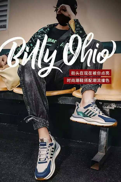 Beige & Bottle Green