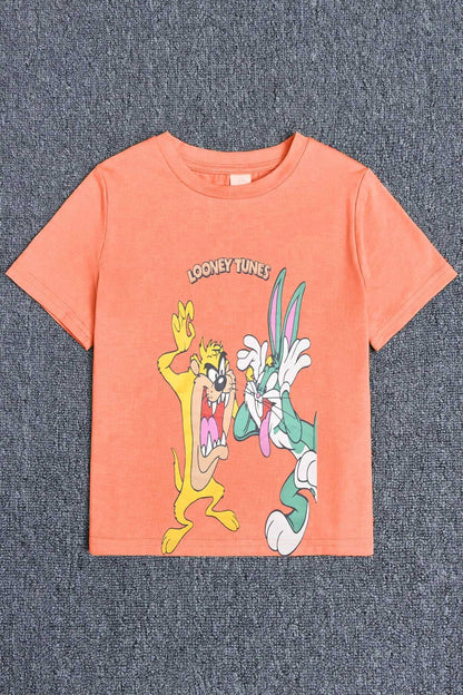 Minoti Kid's Looney Tunes Printed Tee Shirt