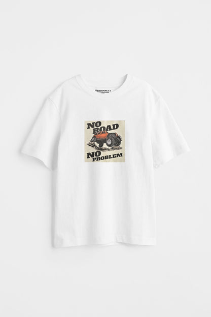 Polo Republica Boy's No Road Printed Tee Shirt