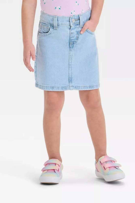 C&J Girl's Denim Skirt