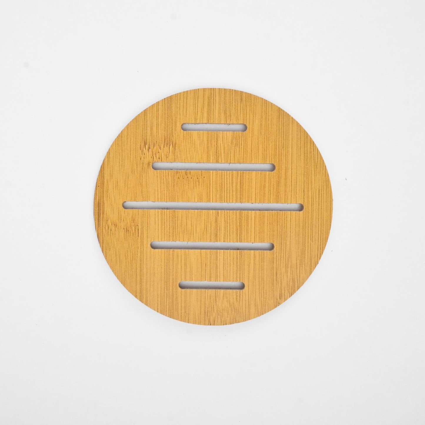 Round Cafe Wooden Hot Dish Coasters Crockery RAM D5 