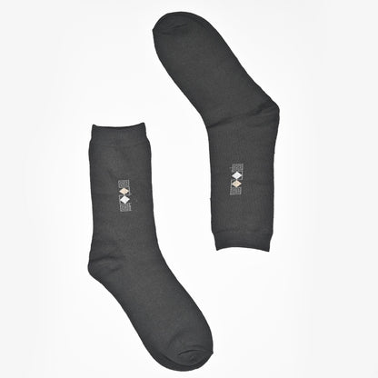 Leijia Men's Dress Socks Socks RAM Black D1 EUR-40-46
