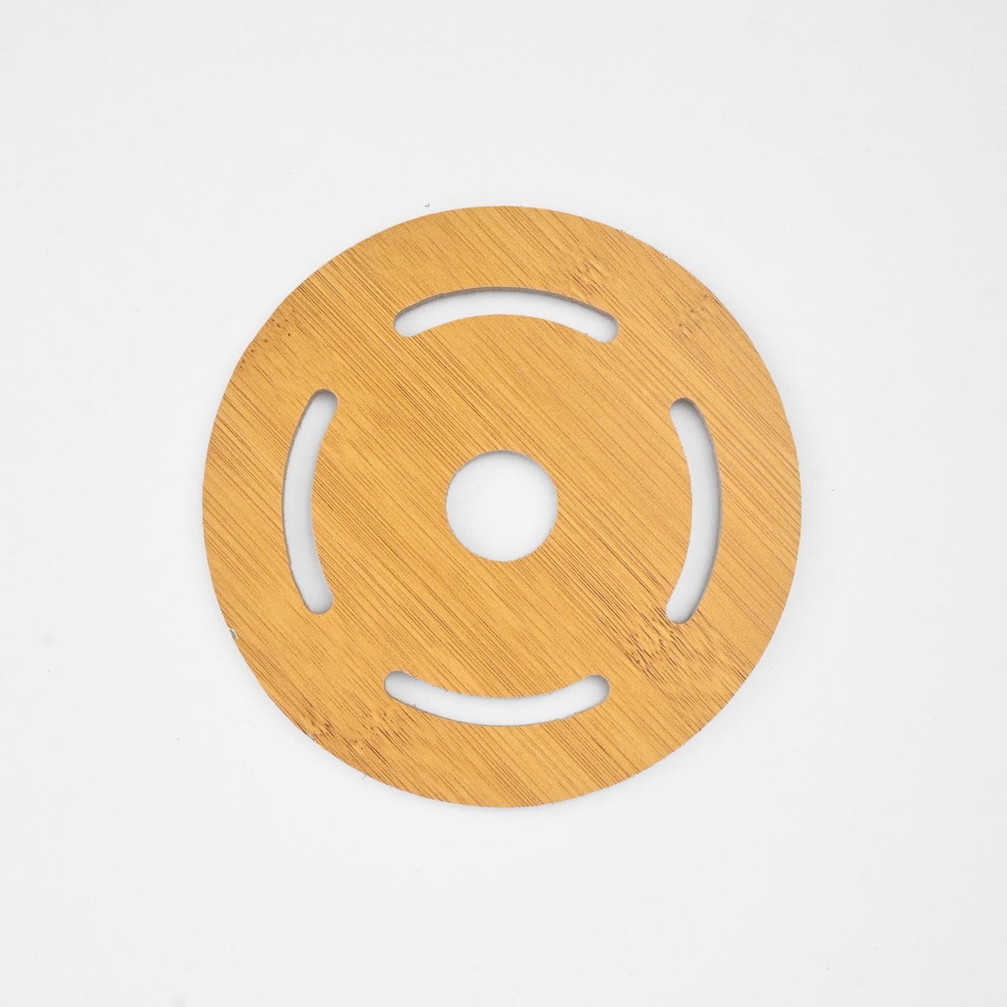 Round Cafe Wooden Hot Dish Coasters Crockery RAM D7 