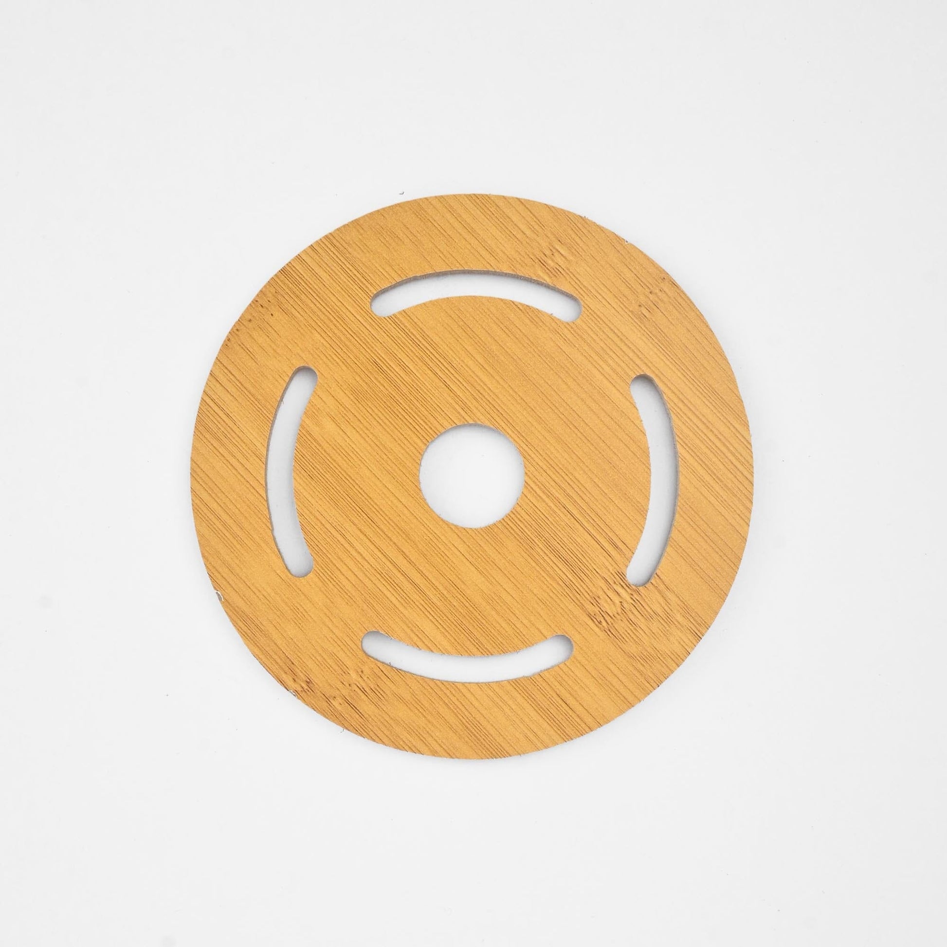 Round Cafe Wooden Hot Dish Coasters Crockery RAM D7 