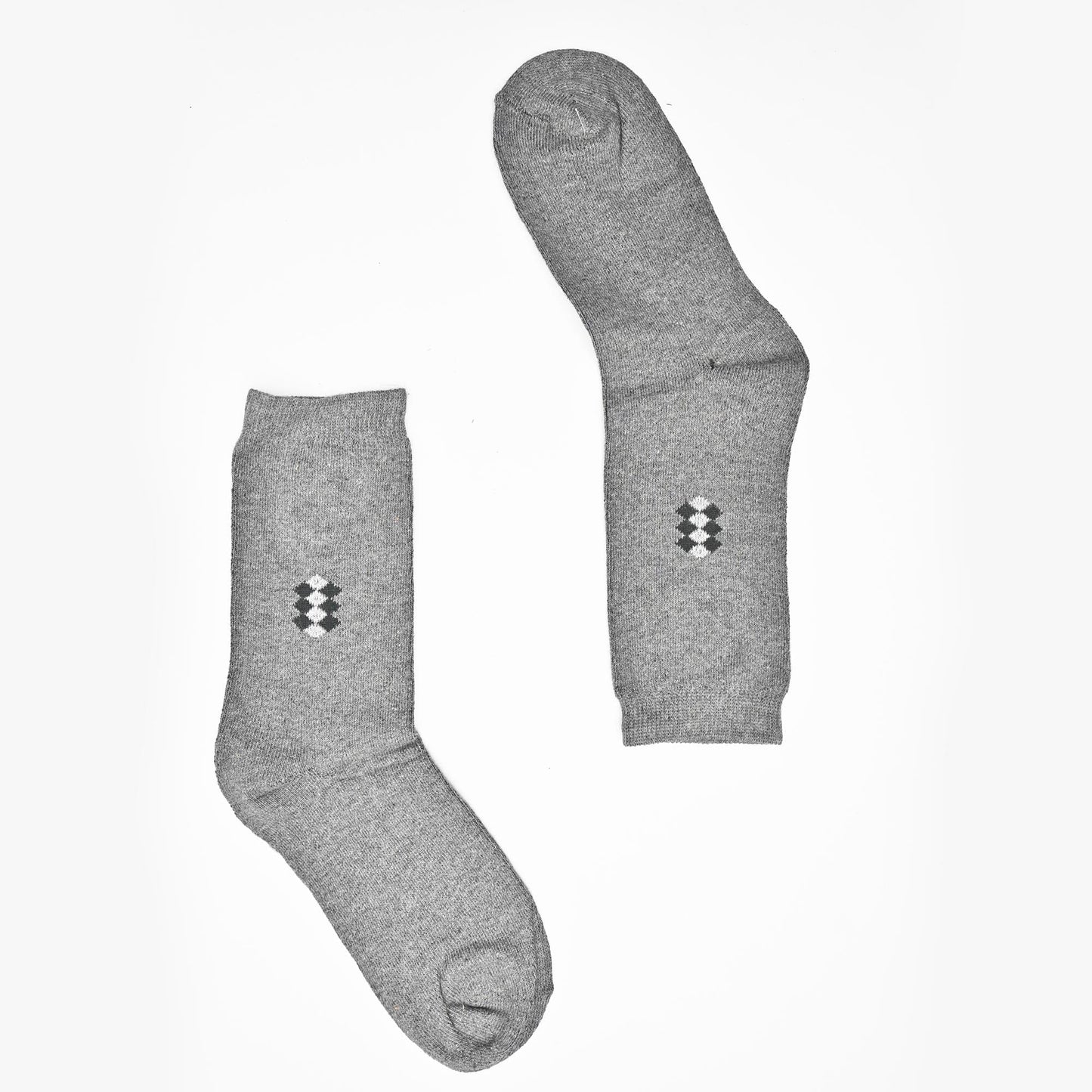 Leijia Men's Dress Socks Socks RAM Charcoal D2 EUR-40-46