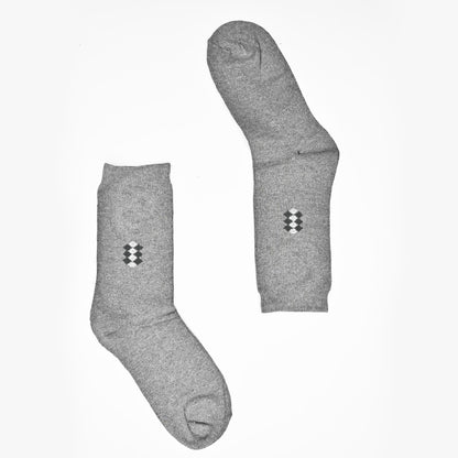 Leijia Men's Dress Socks Socks RAM Charcoal D2 EUR-40-46