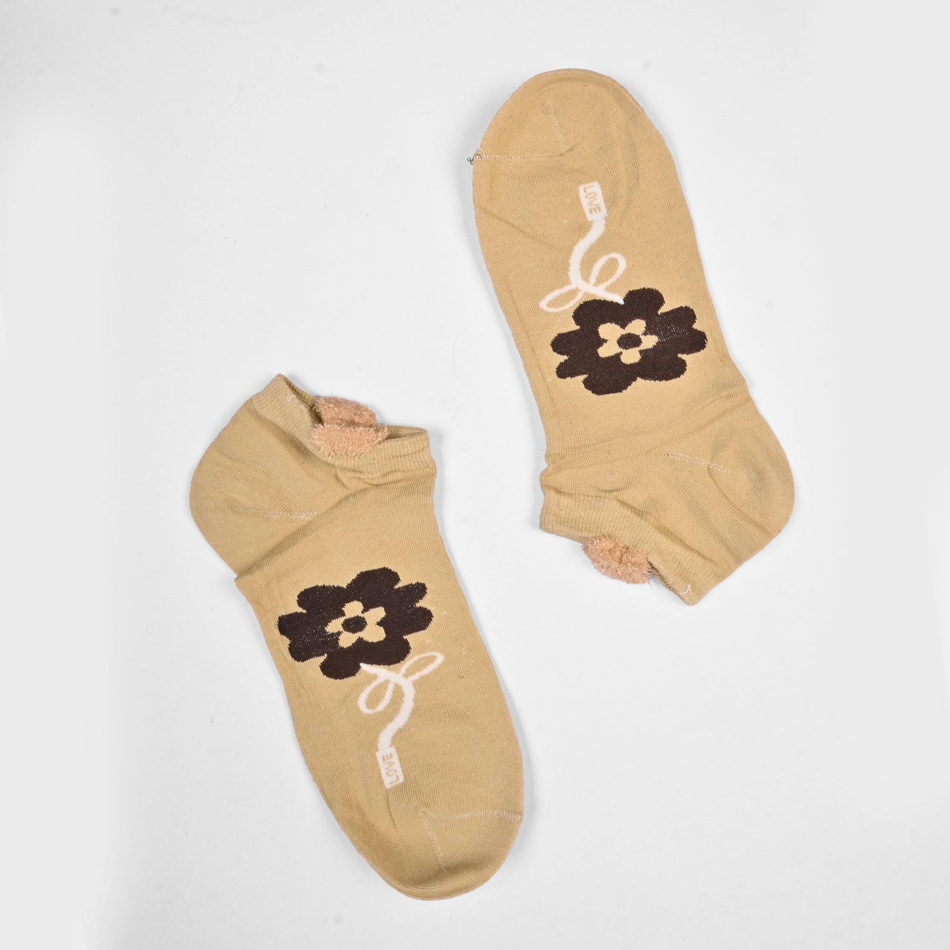 Fashion Women's Herstal Design Anklet Socks Socks SRL Skin D3 EUR 35-40