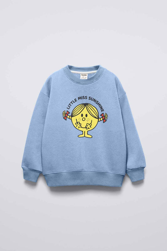 LFT Girl's Little Miss Sunshine Fleece Sweat Shirt