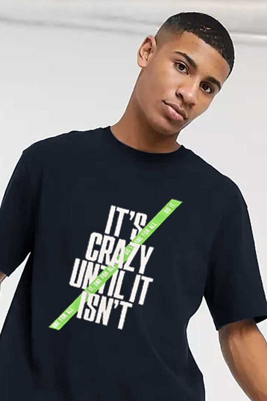 Polo Republica Men's It's Crazy Printed Short Sleeve Tee Shirt