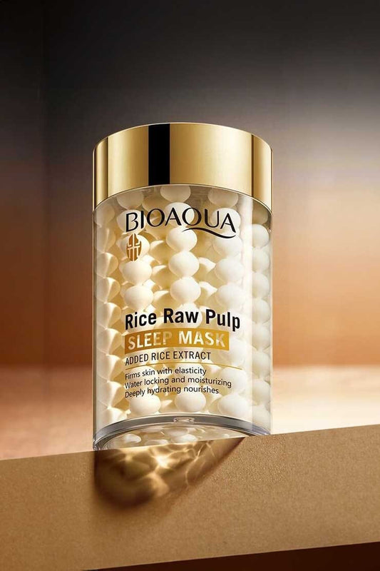Bioaqua Rice Raw Pulp Sleep Mask