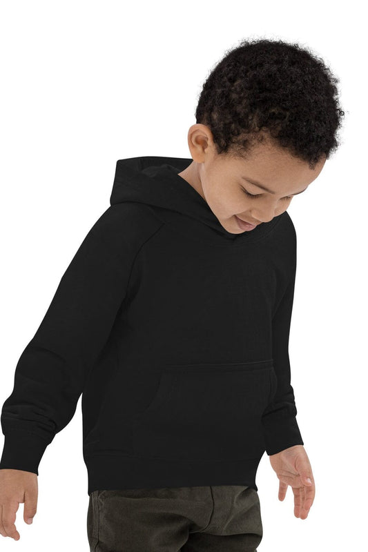 TUS Boy's Fleece Minor Fault Pullover Hoodie Boy's Pullover Hoodie Image Black 11-12 Years 