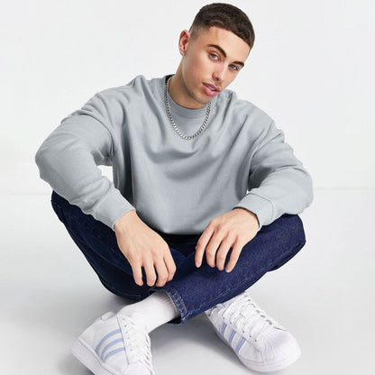 Polo Republica Men's Astrakhan Fleece Sweat Shirt Men's Sweat Shirt Polo Republica Stealth Grey S 