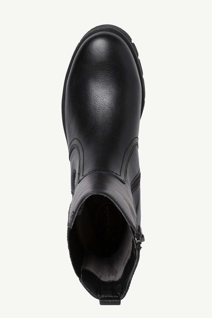 Tamaris Unisex Long Leather Chelsea Boots Unisex Shoes Shafi Pvt. Limited 