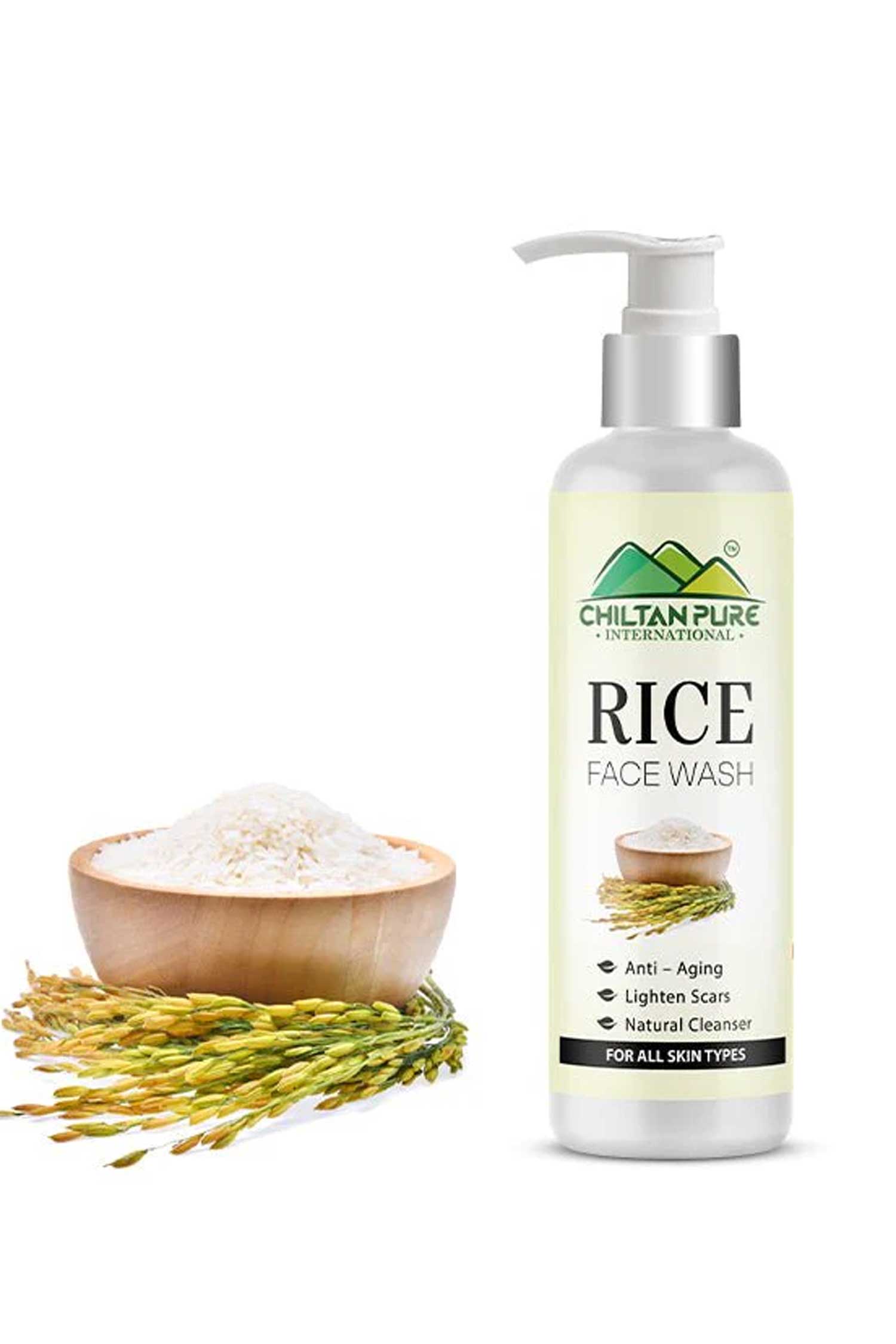 Chiltan Pure Rice Face Wash - 150ml Health & Beauty CNP 