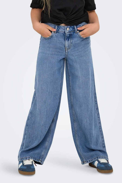 ONL Girl's Wide Leg Premium Denim