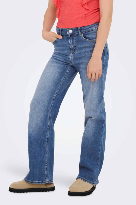 ONL Girl's Straight Fit Denim