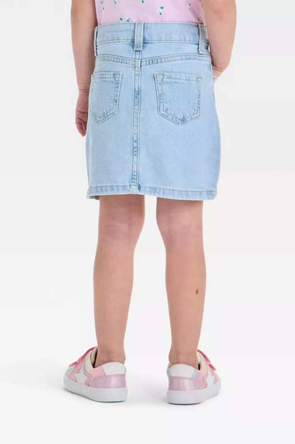 C&J Girl's Denim Skirt
