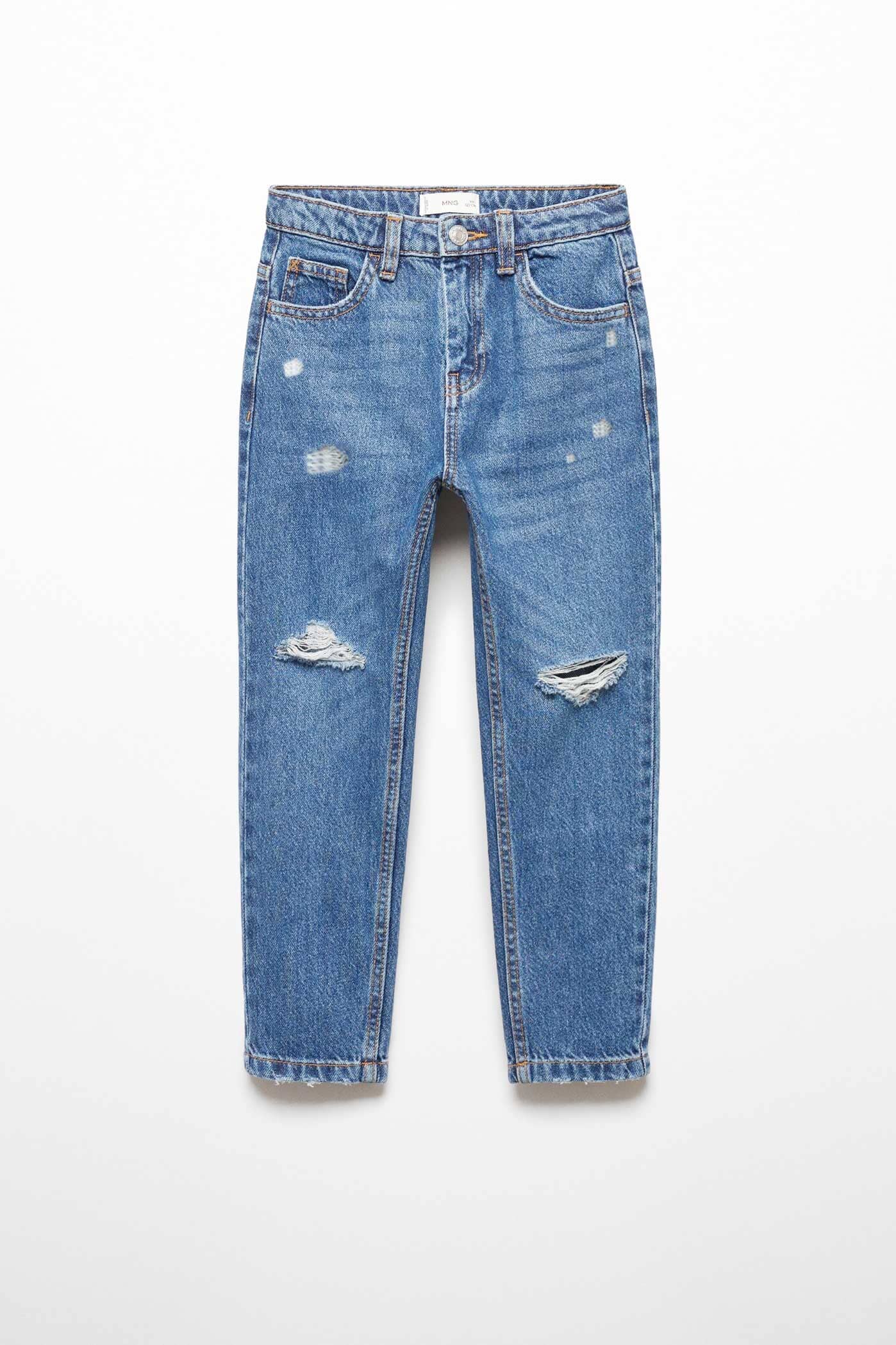 TN Boy's Regular Fit Distressed Denim