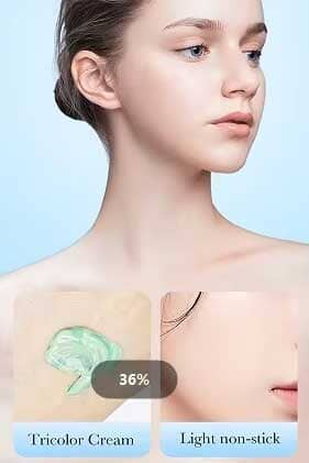 Sadoer SPF 50+ PA+++ Three Color Sunscreen Isolation Cream