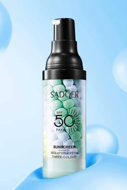 Sadoer SPF 50+ PA+++ Three Color Sunscreen Isolation Cream