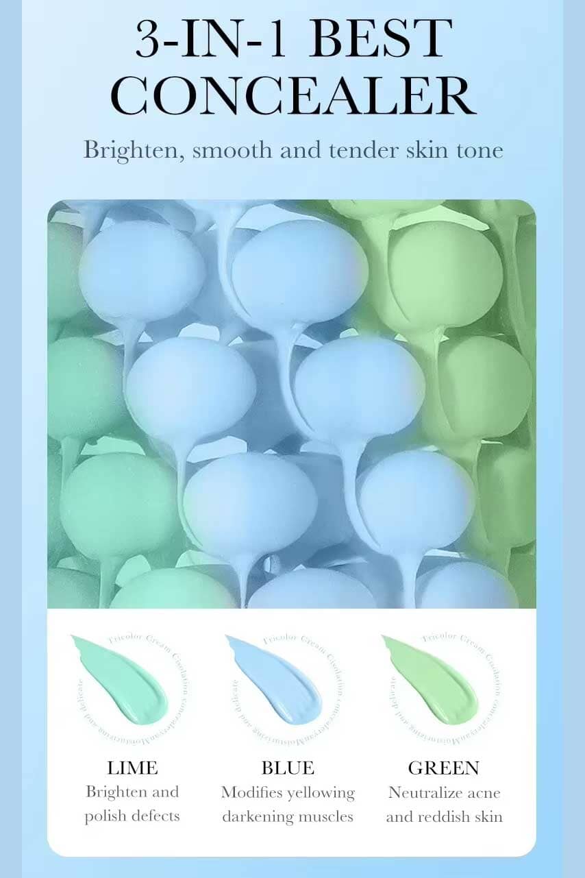 Sadoer SPF 50+ PA+++ Three Color Sunscreen Isolation Cream