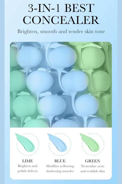 Sadoer SPF 50+ PA+++ Three Color Sunscreen Isolation Cream