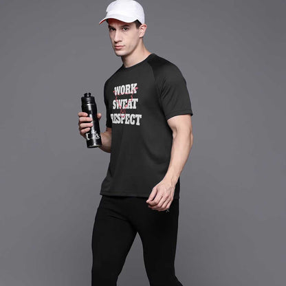Polo Republica Men's Work Sweat Printed Activewear Tee Shirt