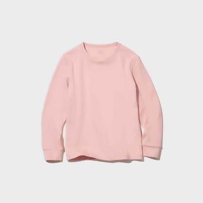 Excellent Kid's Thermal Long Sleeve Winter Knit Wear Shirt Boy's Sweat Shirt SRL Pink 18 (6-9 Months) 