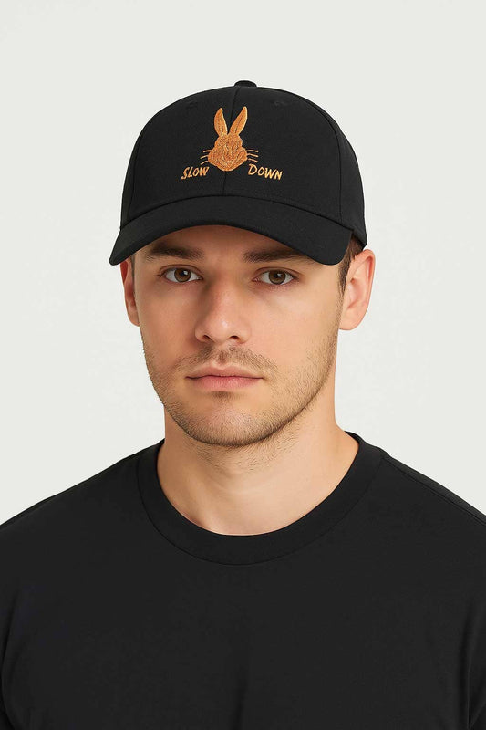 Men's Slow Down Embroidered P-Cap