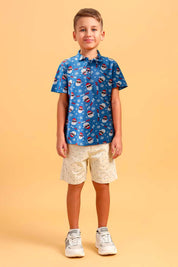 George Boy's Printed Short Sleeve Polo Shirt