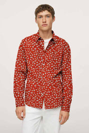 Nexoluce Men's Holstebro Tailor Fit Casual Shirt