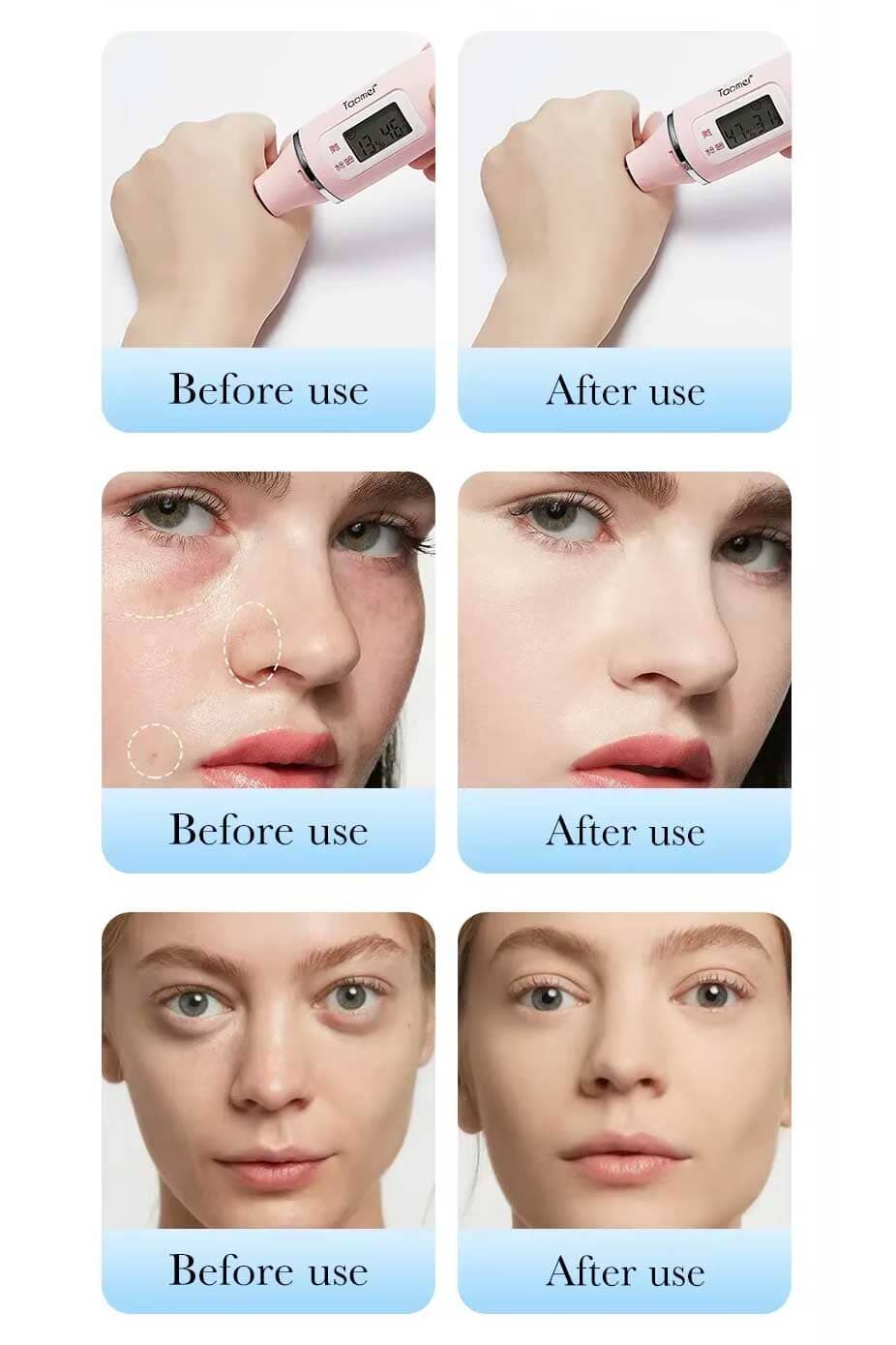 Sadoer SPF 50+ PA+++ Three Color Sunscreen Isolation Cream