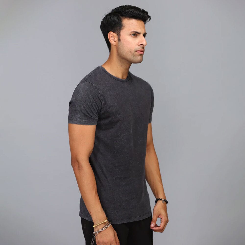 Start Men's Solid Design Short Sleeve Tee Shirt Men's Tee Shirt Weavetex Trading 