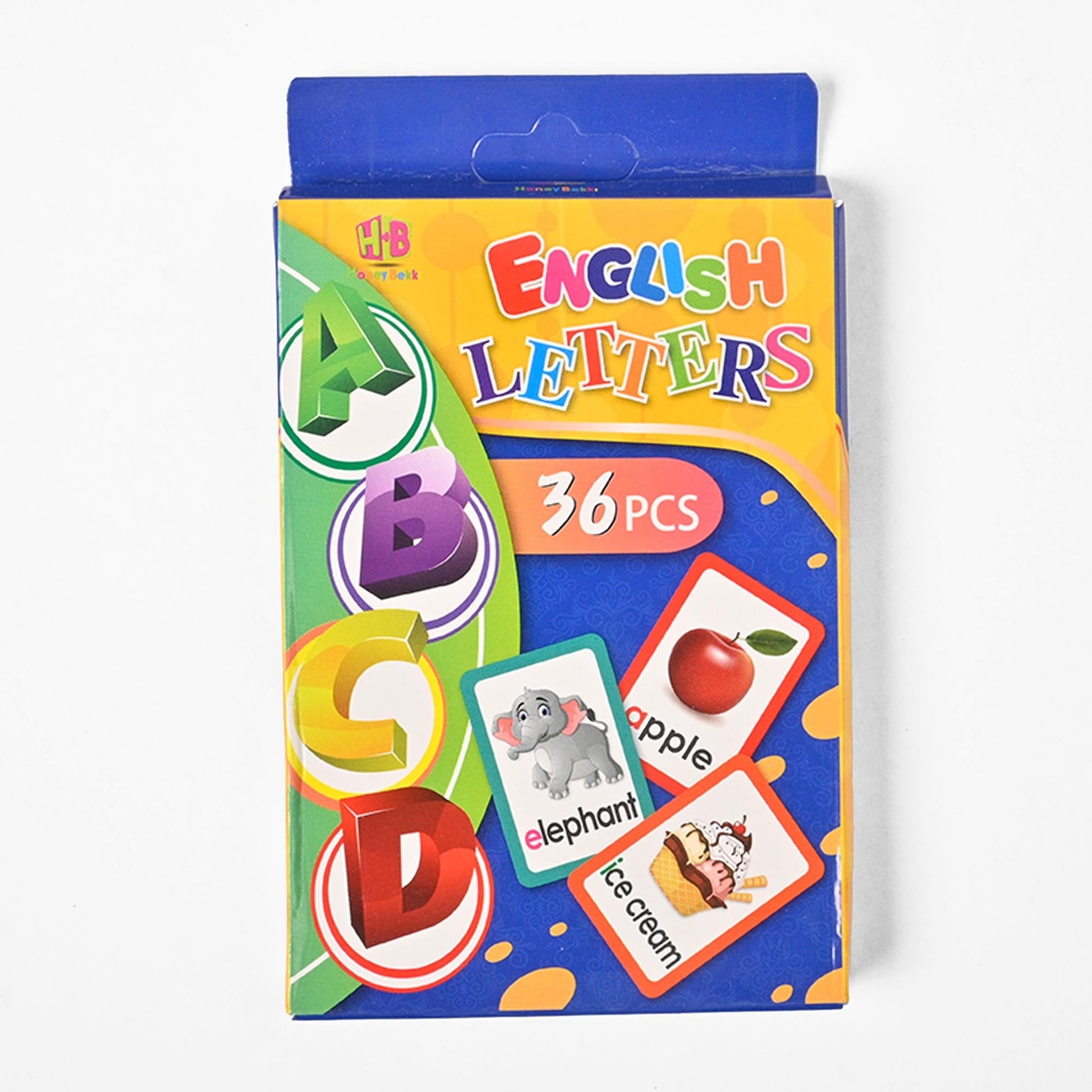 Early Learning Educational Teaching Flash Cards - 36 Pcs Stationary & General Accessories SRL Letters 