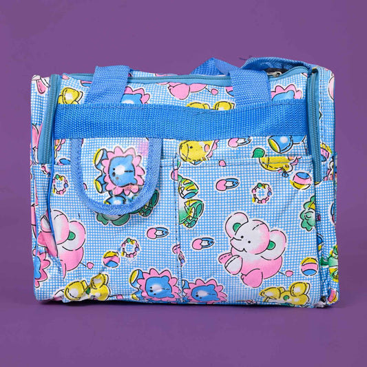 Animals Printed Design Diaper Bag Storage Bag SRL Sky 