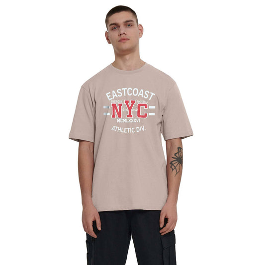 Polo Republica Men's East coast NYC Printed Crew Neck Tee Shirt
