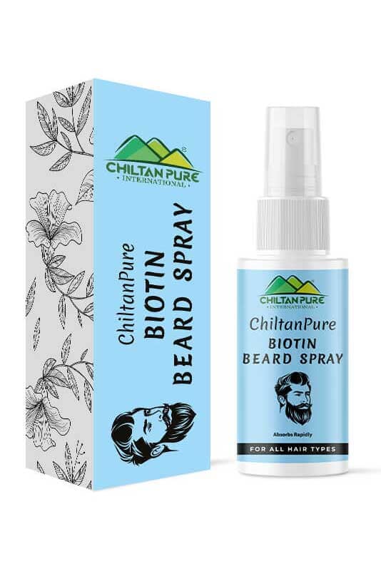 Chiltan Pure Biotin Beard Spray - 50ml Health & Beauty CNP 